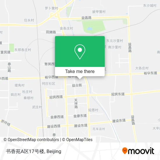 书香苑A区17号楼 map