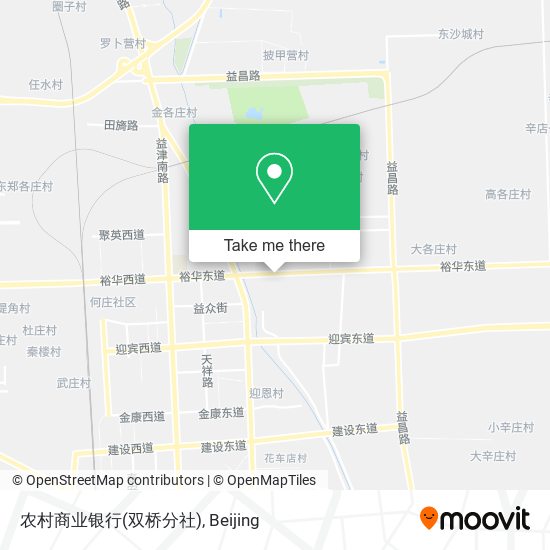 农村商业银行(双桥分社) map