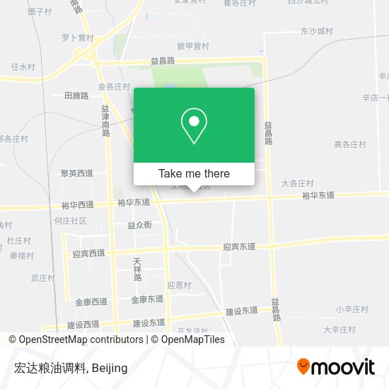 宏达粮油调料 map