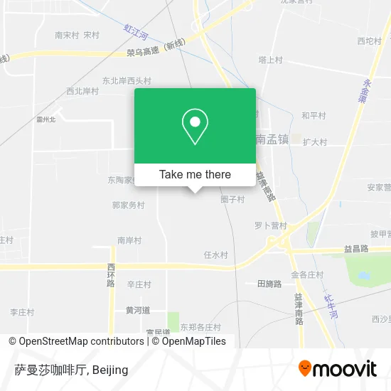 萨曼莎咖啡厅 map