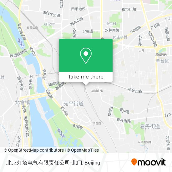 北京灯塔电气有限责任公司-北门 map