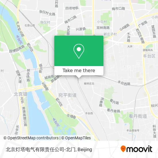 北京灯塔电气有限责任公司-北门 map
