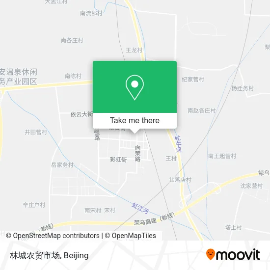 林城农贸市场 map