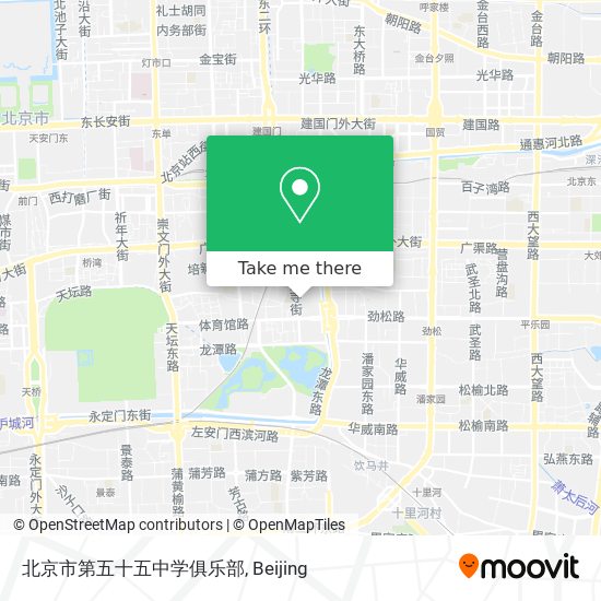 北京市第五十五中学俱乐部 map