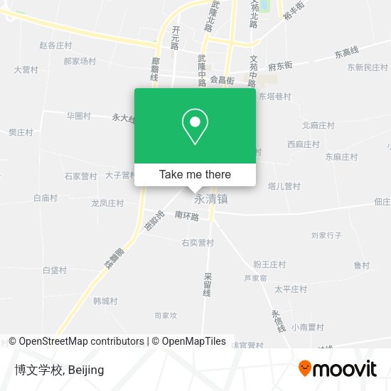 博文学校 map