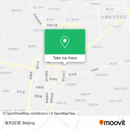 泰利宾馆 map