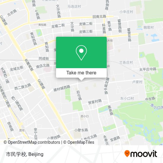 市民学校 map