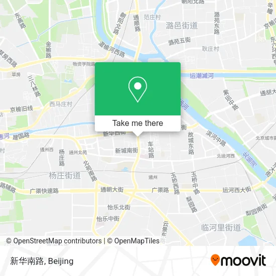新华南路 map
