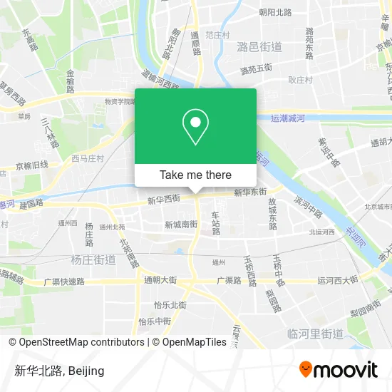 新华北路 map