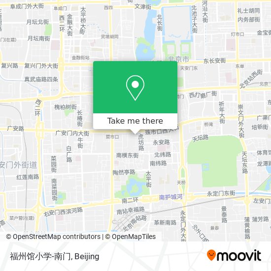 福州馆小学-南门 map