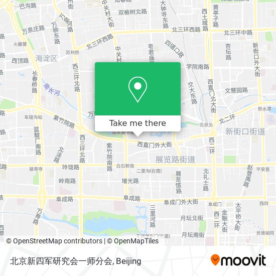北京新四军研究会一师分会 map