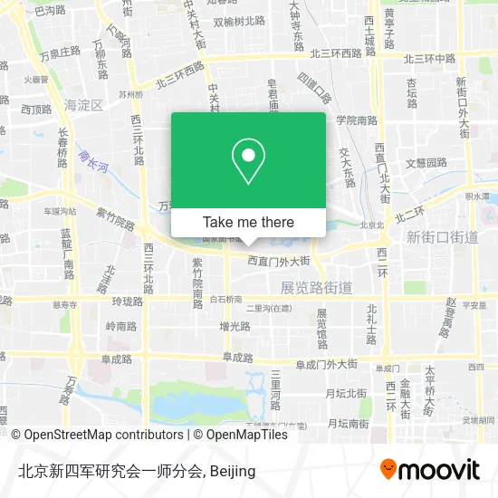 北京新四军研究会一师分会 map