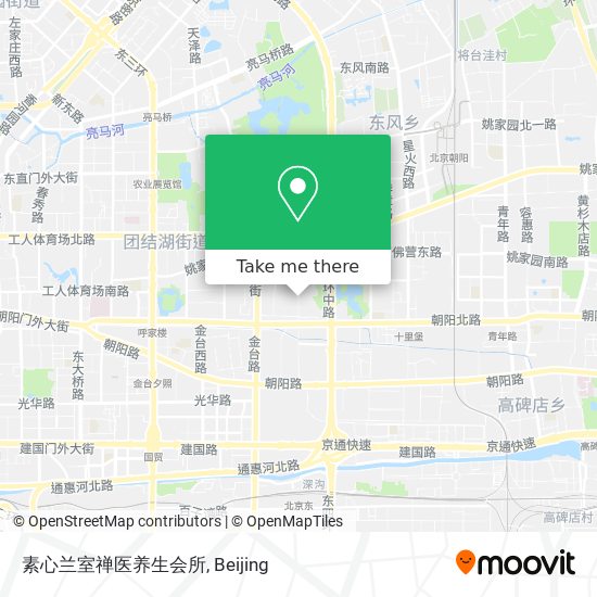 素心兰室禅医养生会所 map
