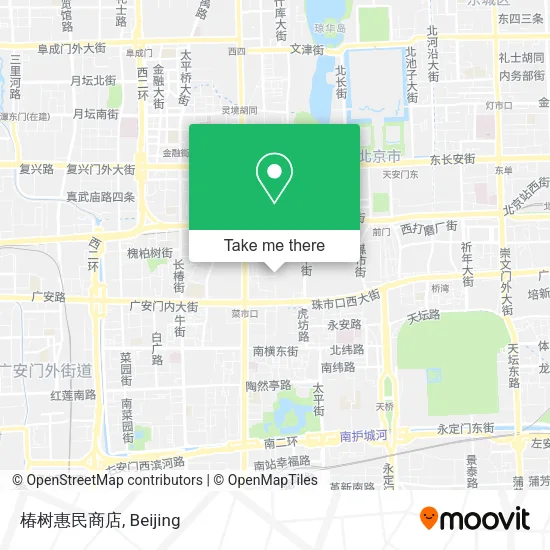 椿树惠民商店 map