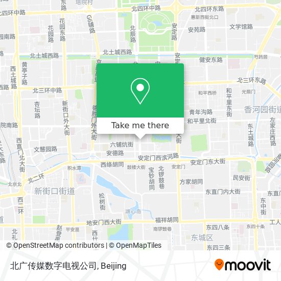 北广传媒数字电视公司 map