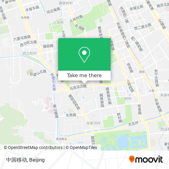 中国移动 map