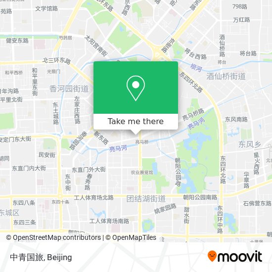 中青国旅 map