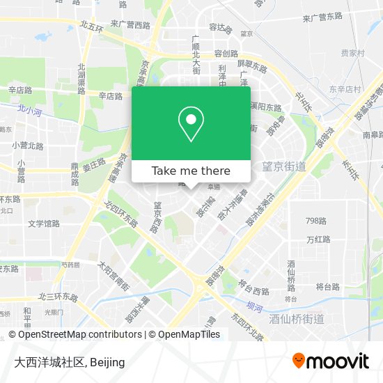 大西洋城社区 map