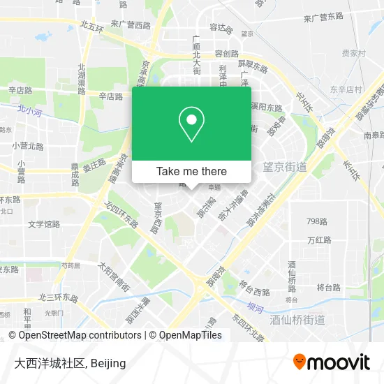 大西洋城社区 map