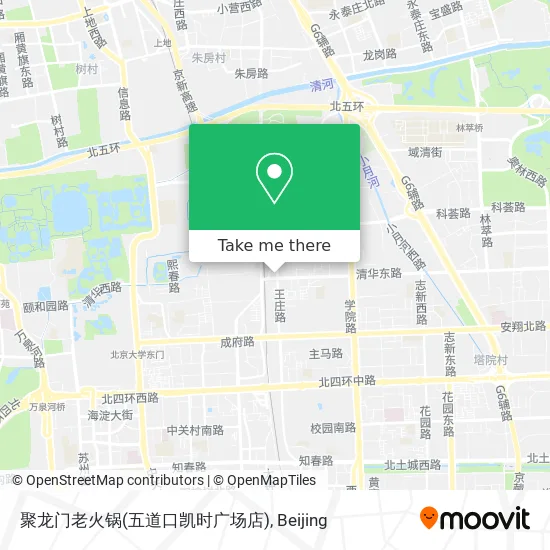聚龙门老火锅(五道口凯时广场店) map