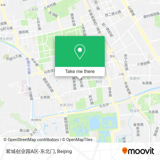紫城创业园A区-东北门 map
