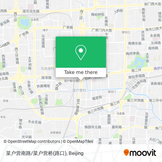 菜户营南路/菜户营桥(路口) map