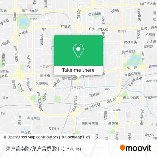菜户营南路/菜户营桥(路口) map