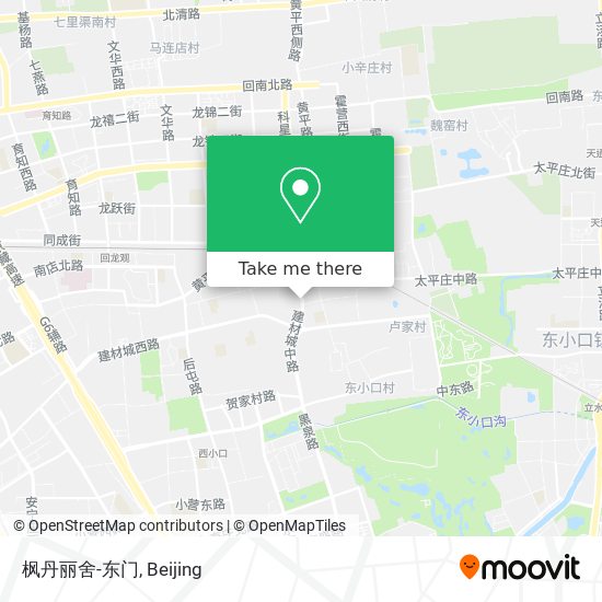 枫丹丽舍-东门 map