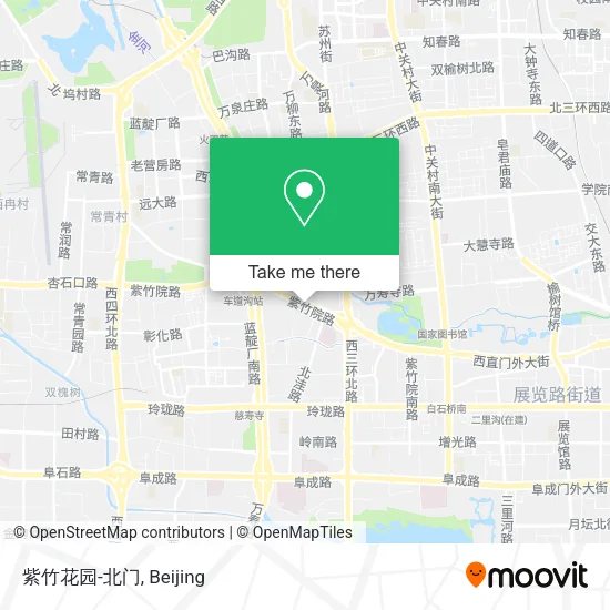 紫竹花园-北门 map