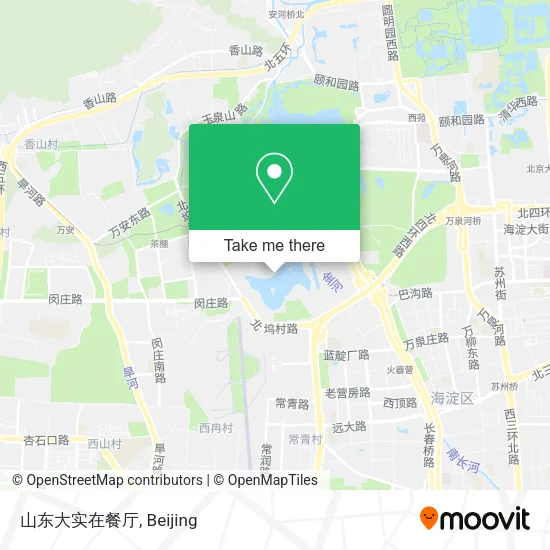 山东大实在餐厅 map