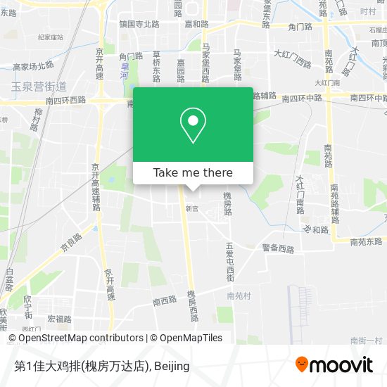 第1佳大鸡排(槐房万达店) map