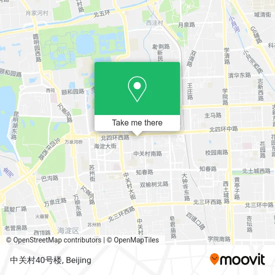 中关村40号楼 map