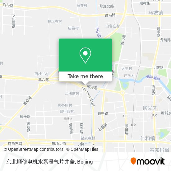 京北顺修电机水泵暖气片井盖 map