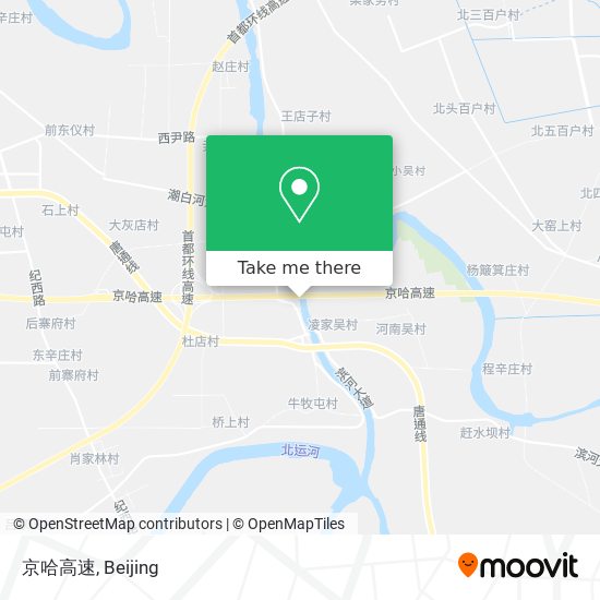 京哈高速 map