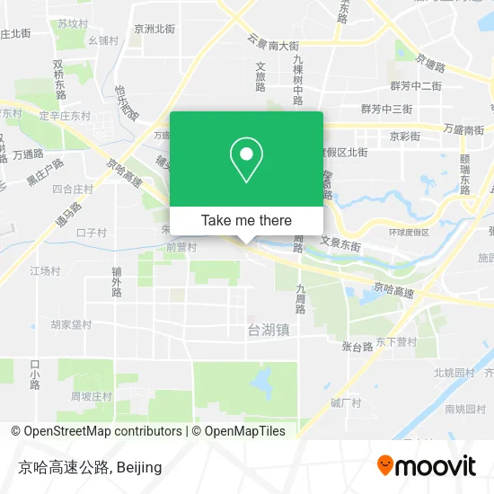 京哈高速公路 map