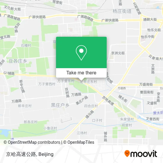 京哈高速公路 map