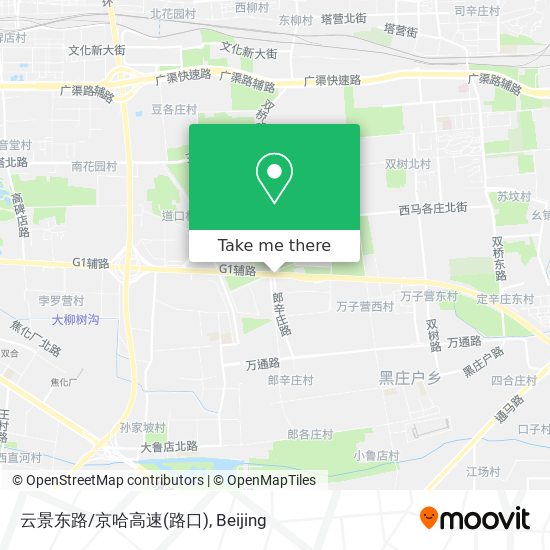 云景东路/京哈高速(路口) map