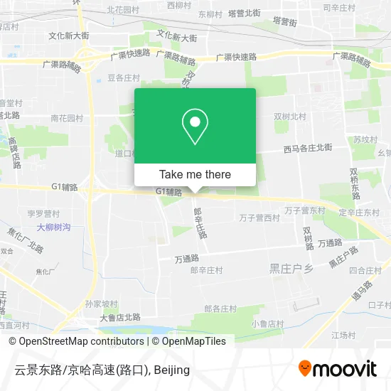 云景东路/京哈高速(路口) map