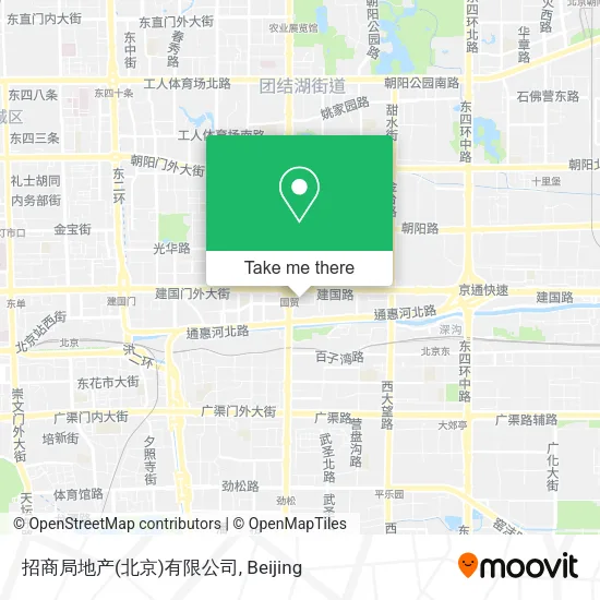 招商局地产(北京)有限公司 map