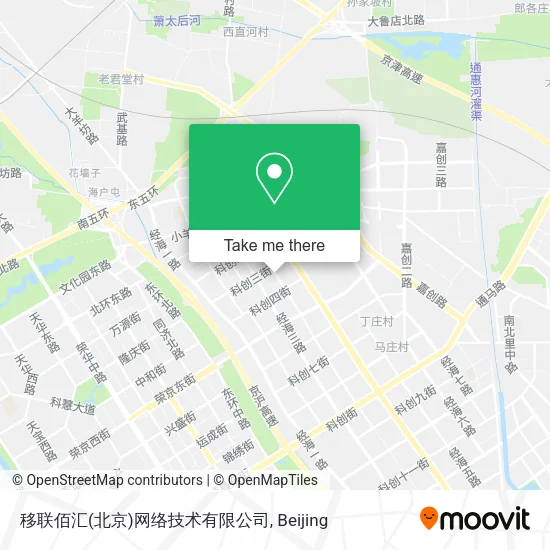 移联佰汇(北京)网络技术有限公司 map