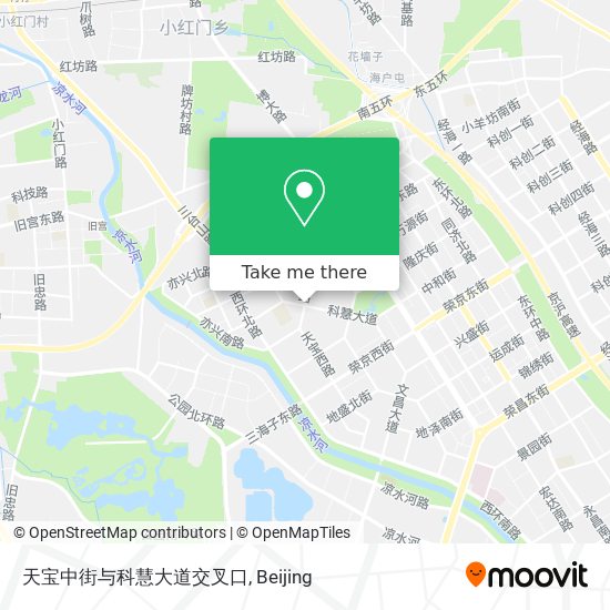 天宝中街与科慧大道交叉口 map