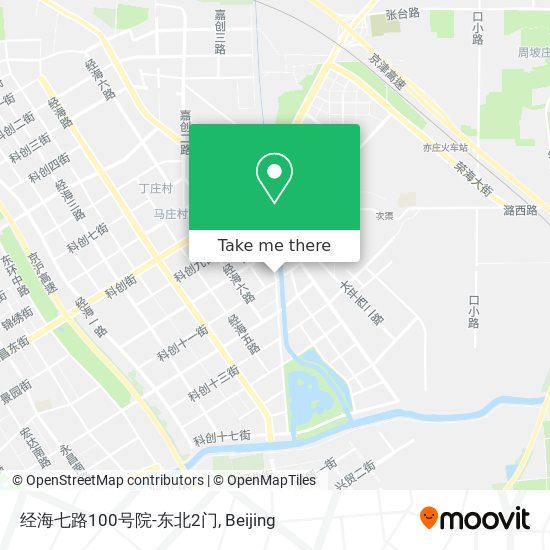经海七路100号院-东北2门 map