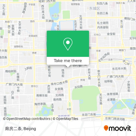 廊房二条 map