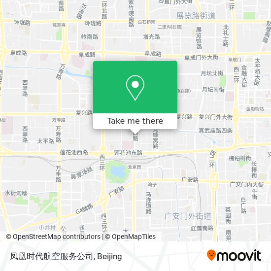 凤凰时代航空服务公司 map