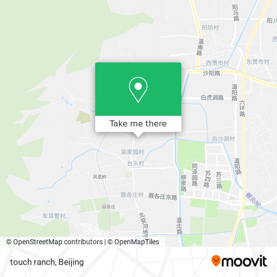 touch ranch map