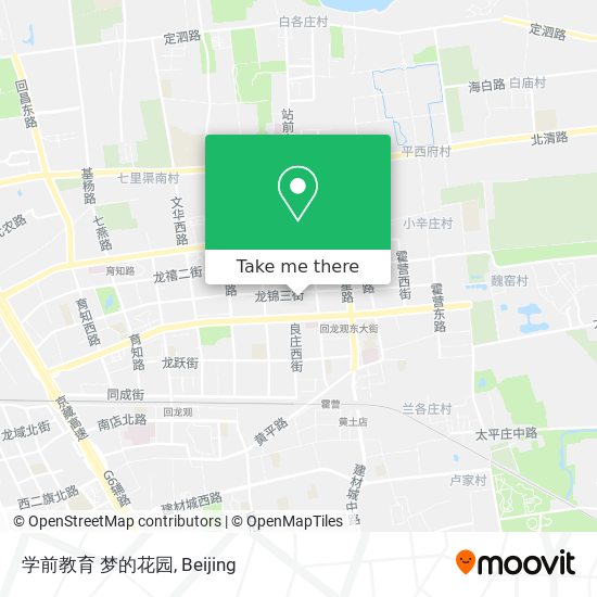 学前教育 梦的花园 map