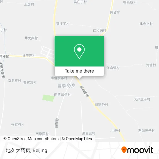 地久大药房 map
