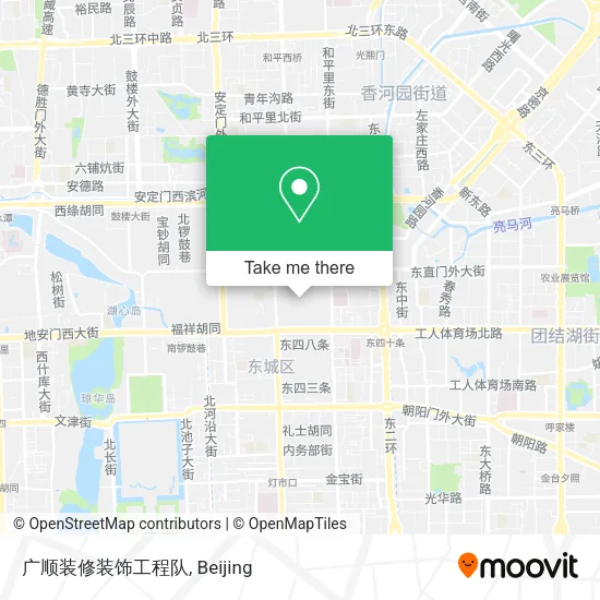 广顺装修装饰工程队 map