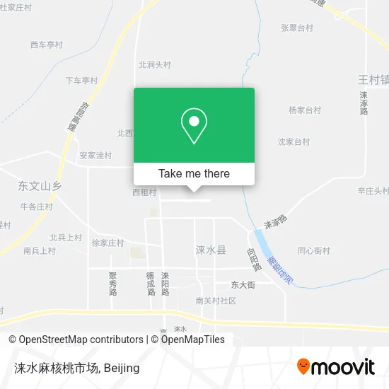 涞水麻核桃市场 map