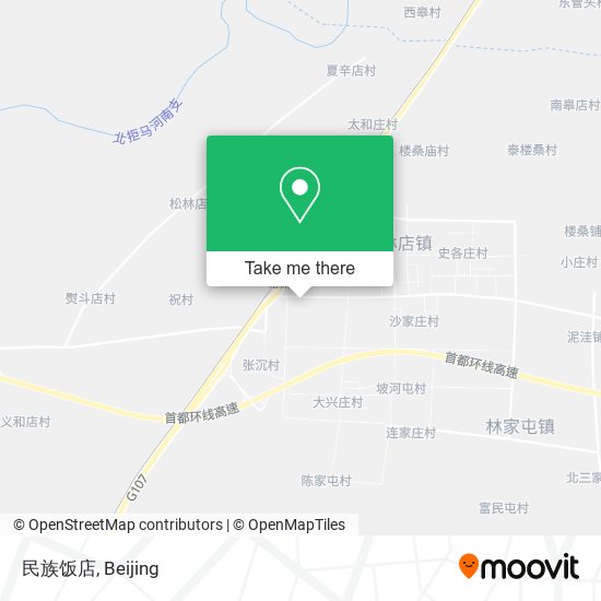 民族饭店 map